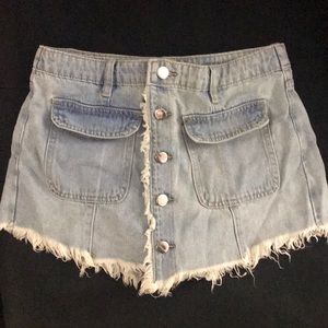 Forever 21 denim skort
